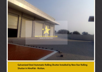 Galvanized Steel Rolling Shutter
