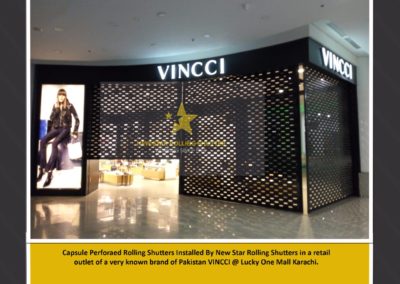 perforated Rolling Shutters